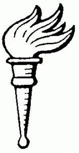 Факел контур