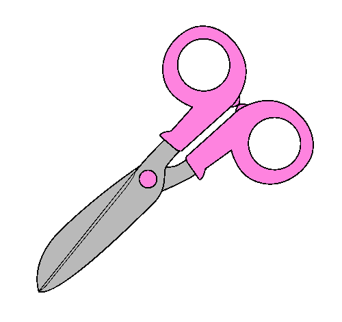 Вырезание ножницами