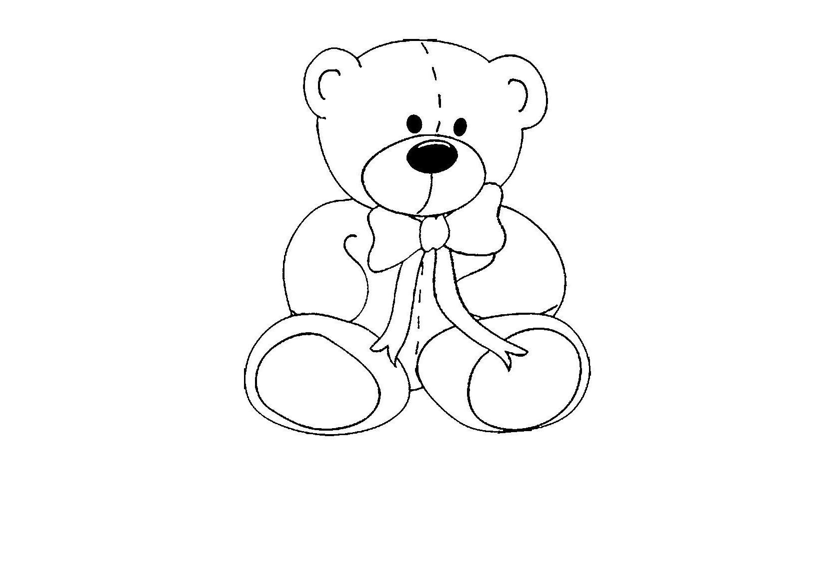 Медвежонок рисунок карандашом для детей