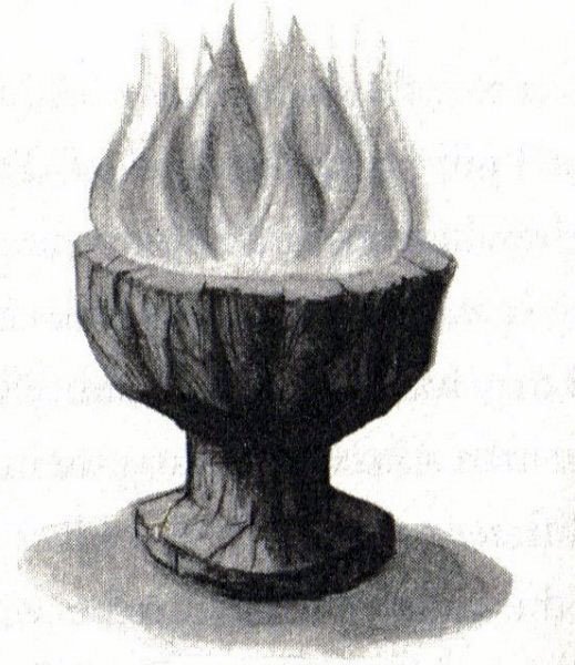 Кубок огня нарисовать