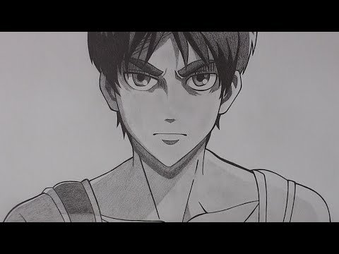 Эрен Йегер рисунок