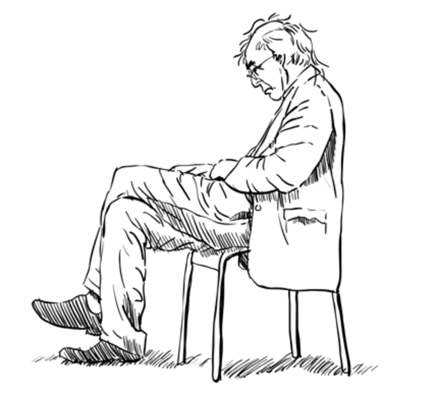 Наброски и зарисовки фигуры человека