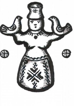 Каргопольская игрушка Полкан лепка