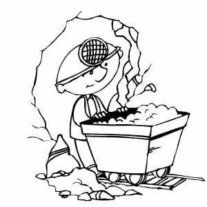 Уголь раскраска для детей