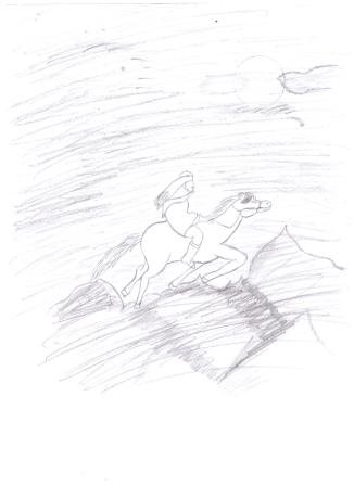 Урал батыр рисунок легкий