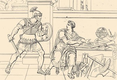 Архимед раскраска