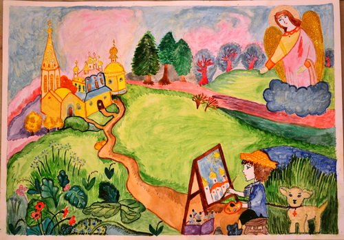 Поделка или рисунок на тему красота Божьего мира