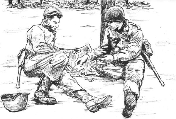 Зарисовки военного времени