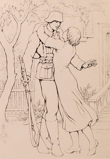 Эскизы на тему война