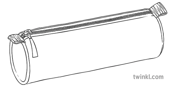 Школьные принадлежности карандашом