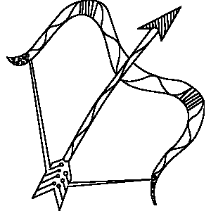 Кентавр рисунок карандашом