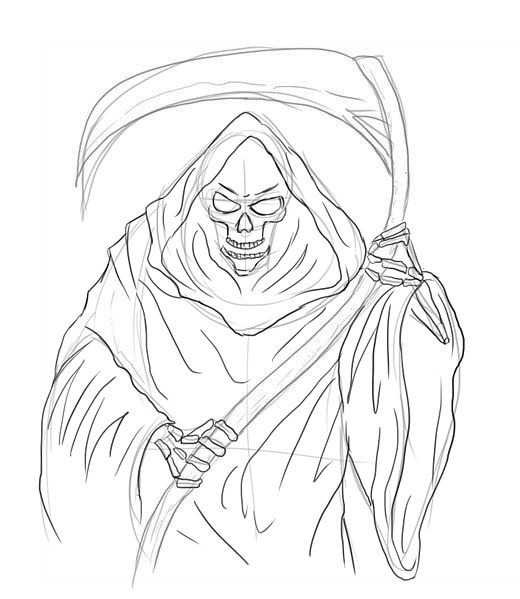 Смерть с косой карандашом