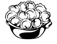 Пельмени карандашом