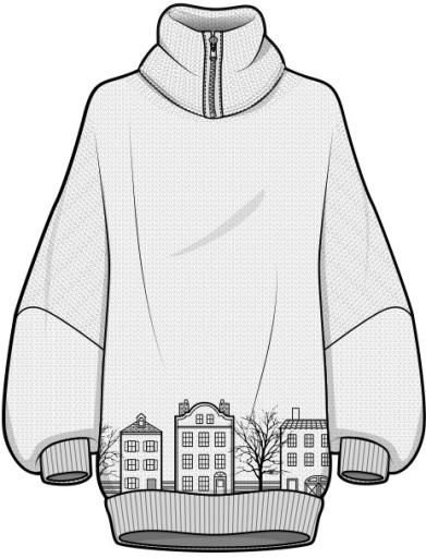 Эскиз свитера