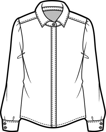 Рисование рубашки