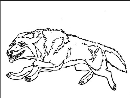 Раскраска сказка а Иване царевиче и сером волке