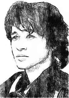 Виктор Цой портрет