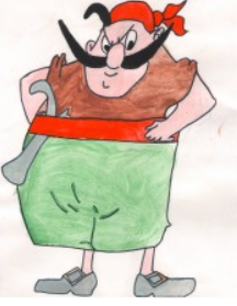 Корней Чуковский Бармалей раскраска