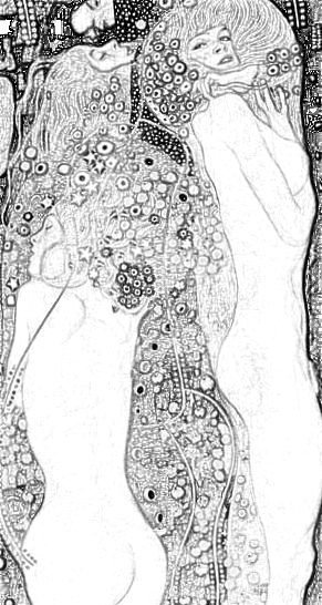 Густав Клим иллюстрации