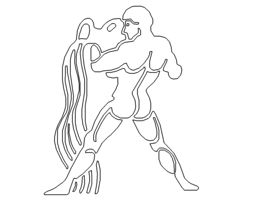 Водолей эскиз