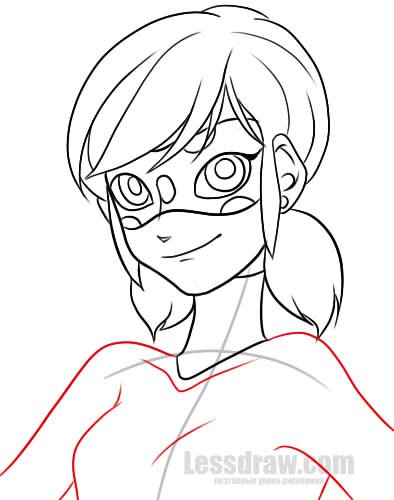 Адриан Агрест карандашом