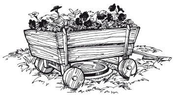 Телега скетч