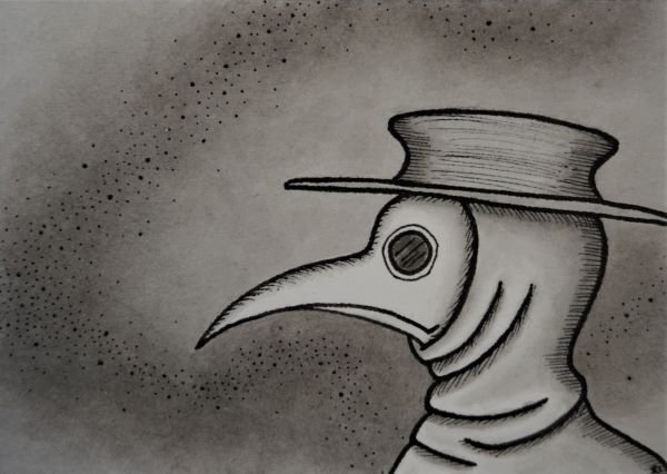 Чумной доктор легкий арт