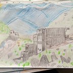 Детские рисунки к произведениям Коста Хетагурова