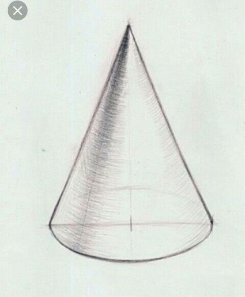 Объемный конус