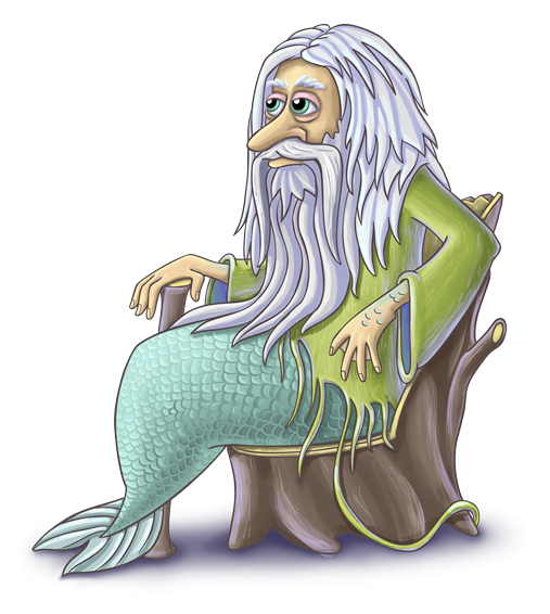 Водяной рисунок карандашом