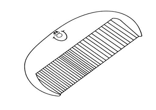 Шаблон Расчески