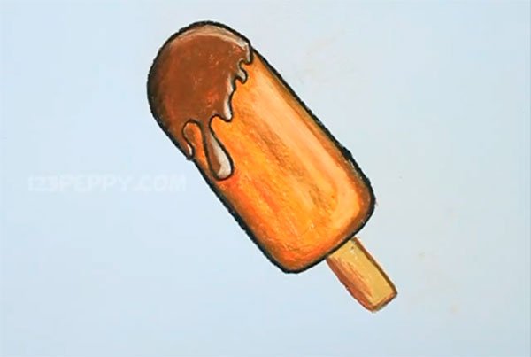 Эскимо раскраска