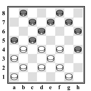 Рисунки по шашкам