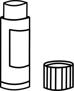 Клей раскраска