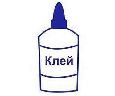 Клей раскраска для детей