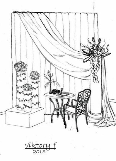 Эскиз фотозоны