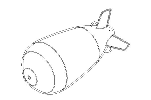 Раскраска бомба