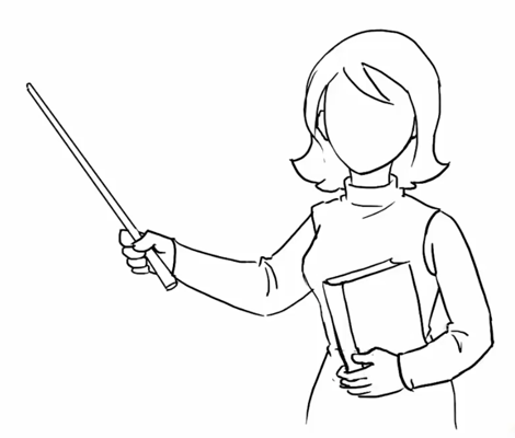 Учитель для срисовки