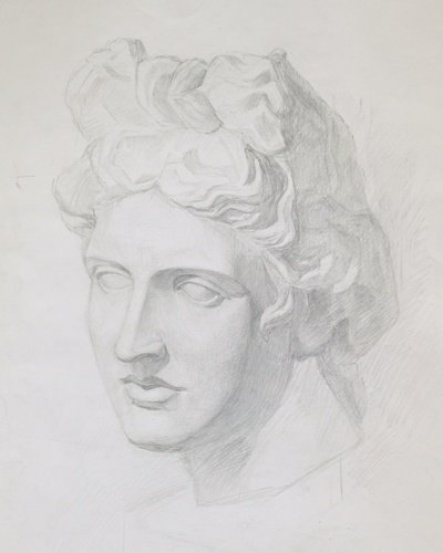 Аполлон Бельведерский голова