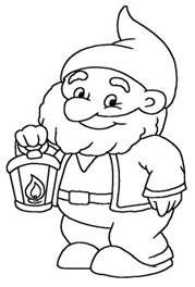 Гномик карандашом