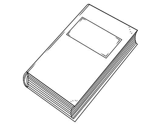 Раскраска "книга"