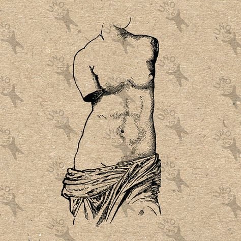 Венера Милосская гравюра