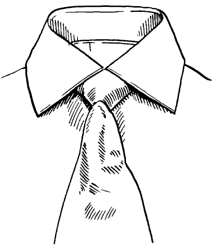 Как рисовать галстук