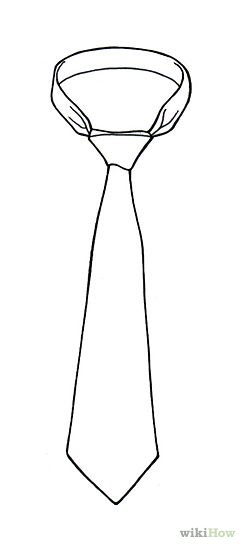 Эскиз галстука