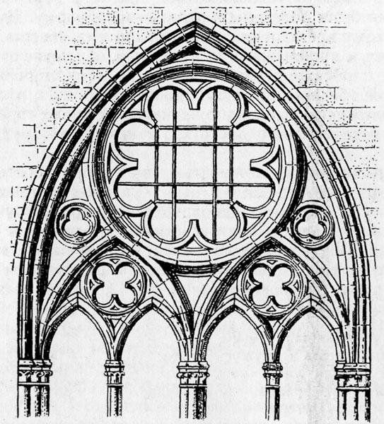 Архитектурное сооружение в романском стиле лёгкий