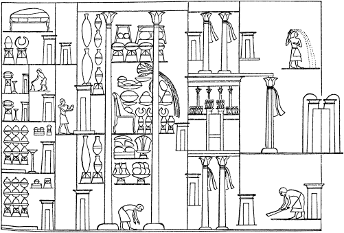 Египетский дом план
