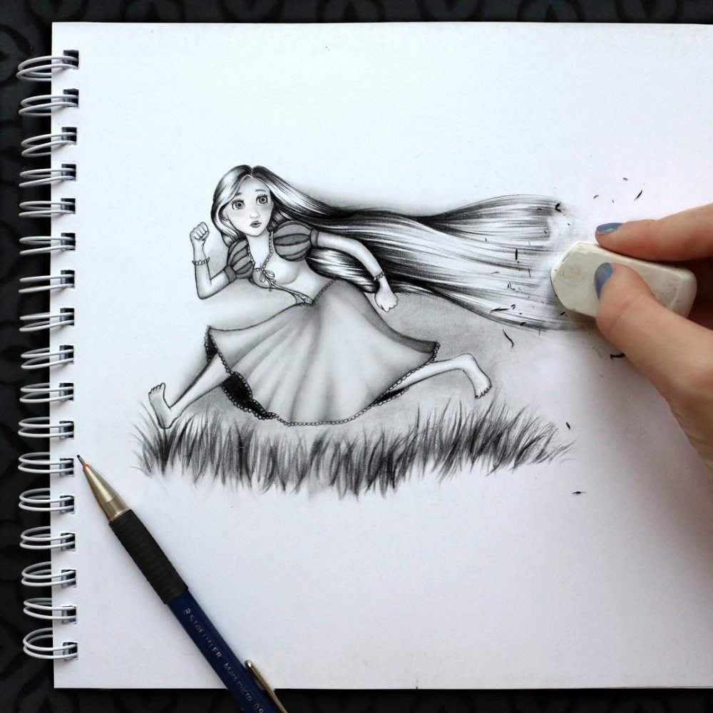 Вдохновение для рисования карандашом