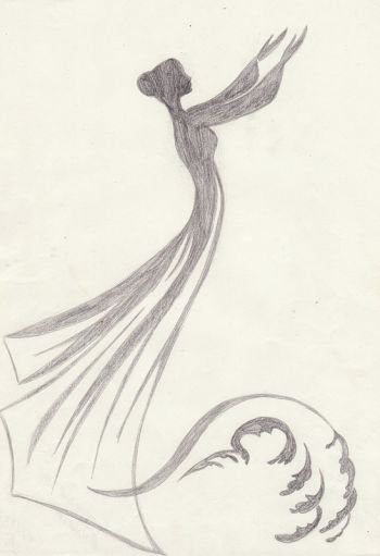 Зарисовки Грин Бегущая по волнам