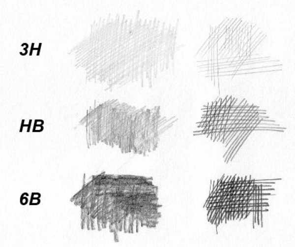 Штриховка карандашом