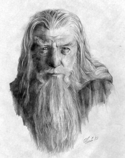 Академический портрет Гендальф